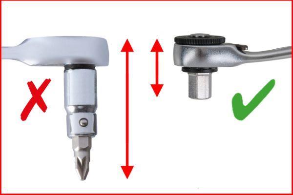 Coffret cliquets et douilles 1/4" KS TOOLS ref. 918.3050