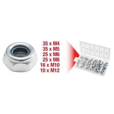 Assortiment, écrous de frein KS TOOLS ref. 970.0120
