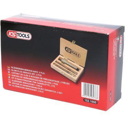 Coffret de nettoyage pour sièges de bougies KS TOOLS ref. 152.1095