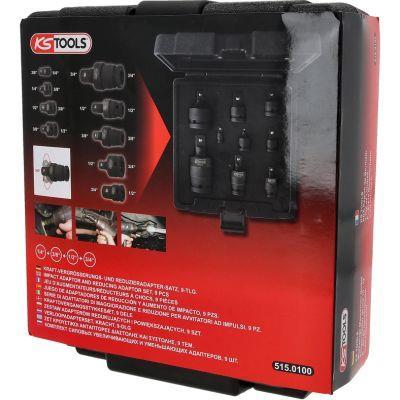 Jeu de douilles à chocs KS TOOLS 515.0100
