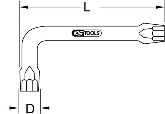 Douille de sonde lambda KS TOOLS ref. 150.2121