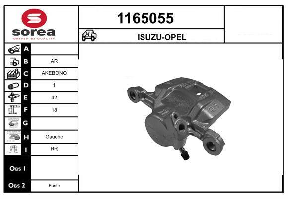 Étrier de frein SNRA ref. 1165055