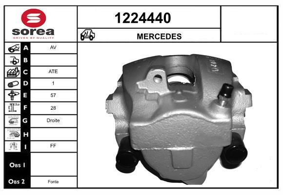 Étrier de frein SNRA ref. 1224440