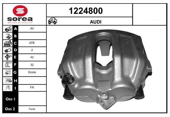 Pinza de freno SNRA 1224800