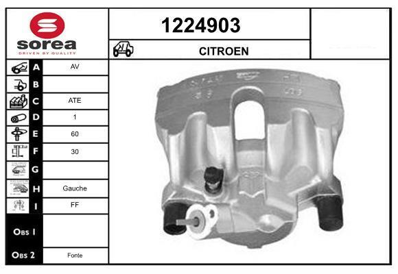 Étrier de frein SNRA ref. 1224903