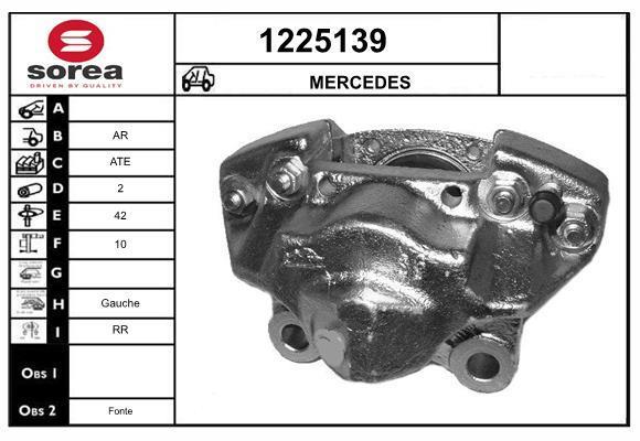 Pinza de freno SNRA ref. 1225139
