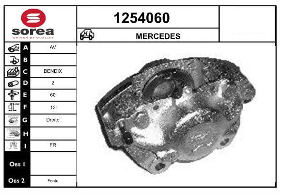 Pinza de freno SNRA ref. 1254060