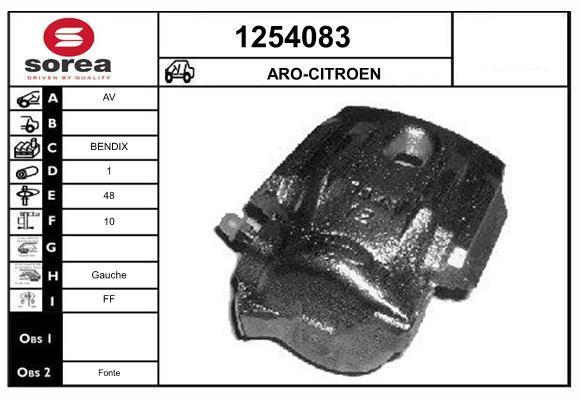 Pinza de freno SNRA ref. 1254083