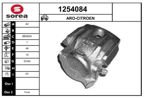 Pinza de freno SNRA ref. 1254084