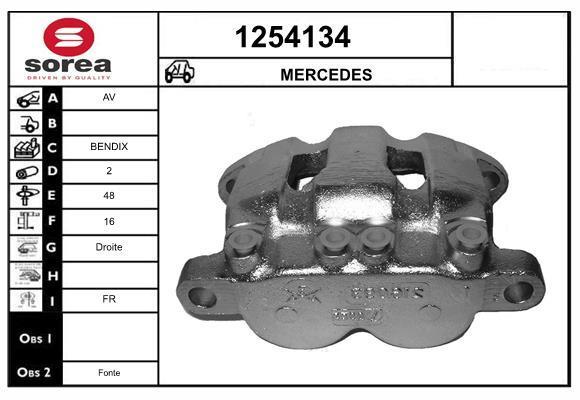 Pinza de freno SNRA ref. 1254134