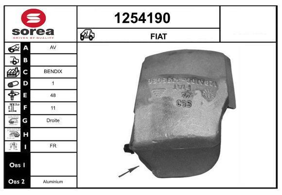 Étrier de frein SNRA ref. 1254190