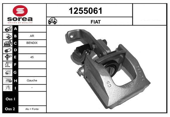 Étrier de frein SNRA ref. 1255061