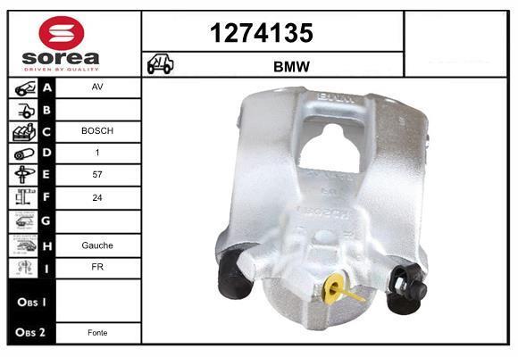 Étrier de frein SNRA ref. 1274135