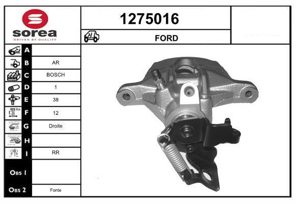 Étrier de frein SNRA ref. 1275016