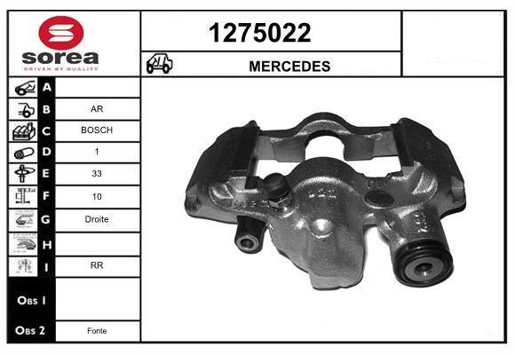 Étrier de frein SNRA 1275022
