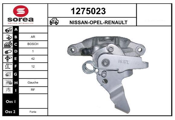 Étrier de frein SNRA 1275023