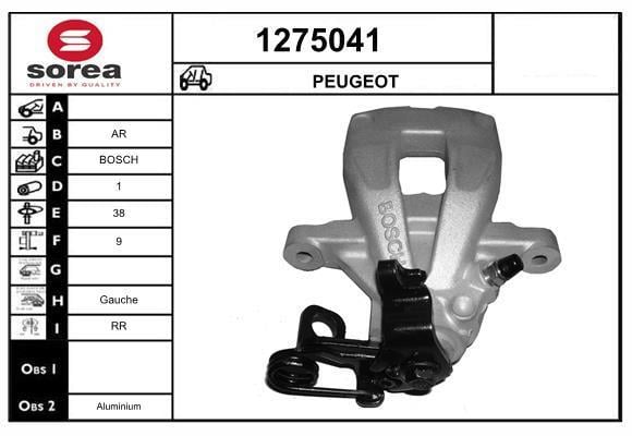 Étrier de frein SNRA 1275041