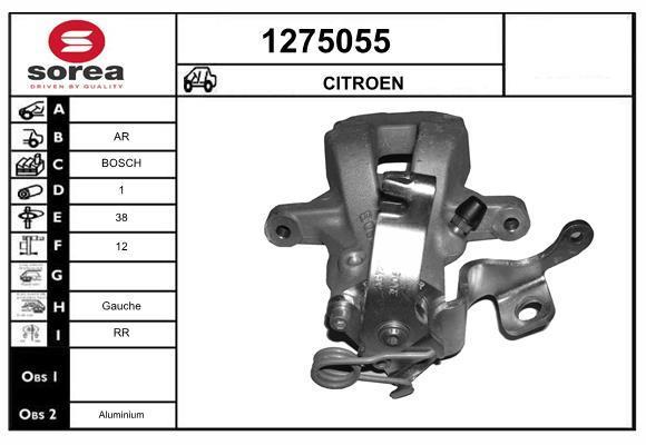 Étrier de frein SNRA 1275055