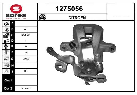 Étrier de frein SNRA 1275056