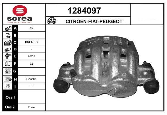 Étrier de frein SNRA ref. 1284097