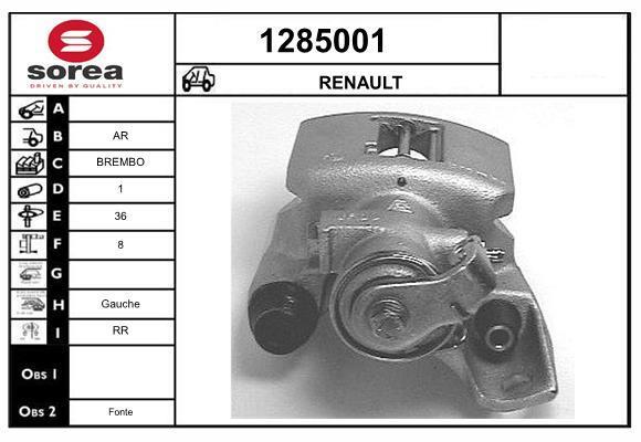 Pinça de travão SNRA ref. 1285001