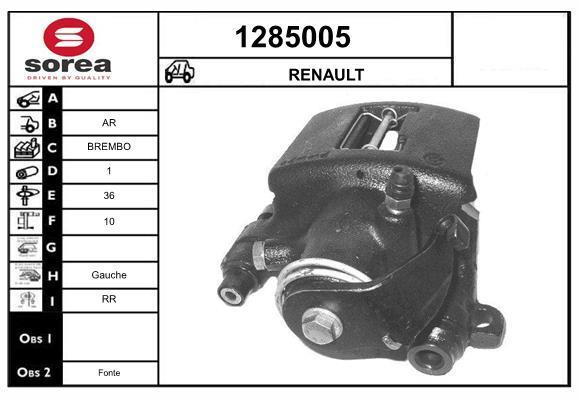 Étrier de frein SNRA ref. 1285005