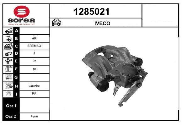 Étrier de frein SNRA 1285021