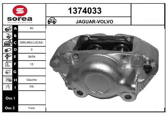 Pinça de travão SNRA ref. 1374033