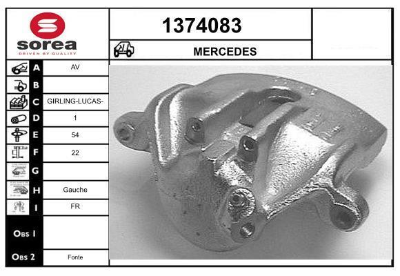 Étrier de frein SNRA 1374083