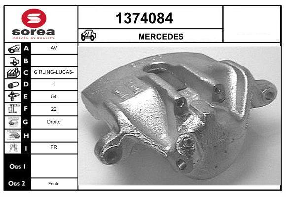 Pinça de travão SNRA ref. 1374084