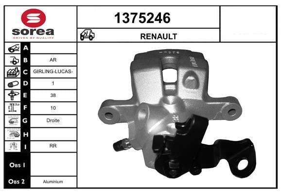 Étrier de frein SNRA 1375246