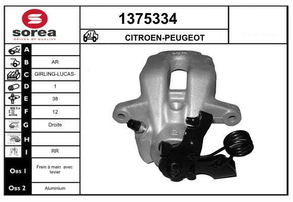 Étrier de frein SNRA 1375334
