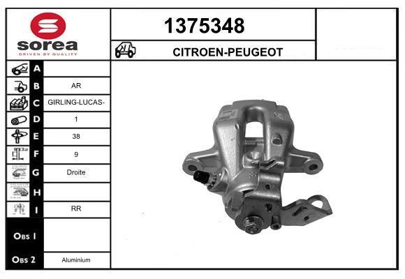 Étrier de frein SNRA ref. 1375348