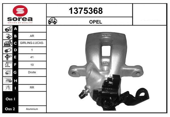 Étrier de frein SNRA 1375368