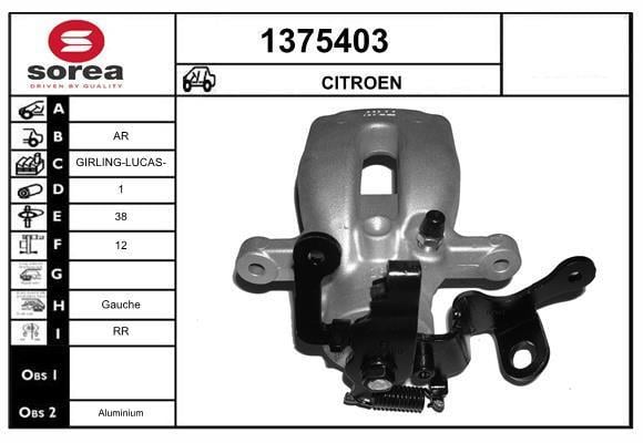 Étrier de frein SNRA 1375403