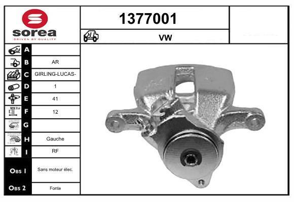 Étrier de frein SNRA ref. 1377001