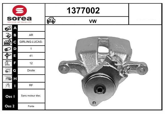 Pinça de travão SNRA ref. 1377002