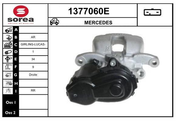 Étrier de frein SNRA ref. 1377060E