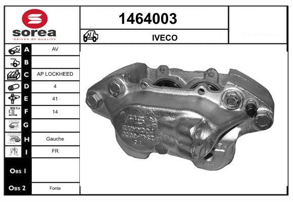 Pinza de freno SNRA ref. 1464003