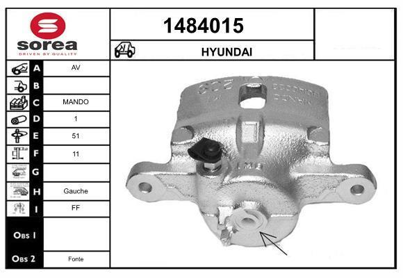 Pinça de travão SNRA ref. 1484015