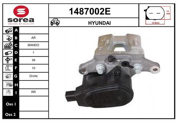 Étrier de frein SNRA ref. 1487002E