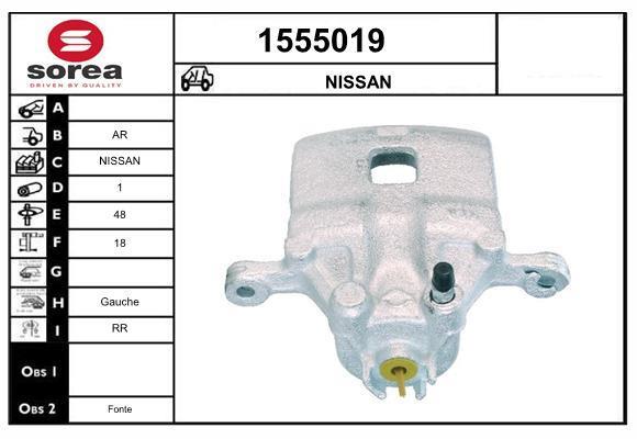 Étrier de frein SNRA ref. 1555019