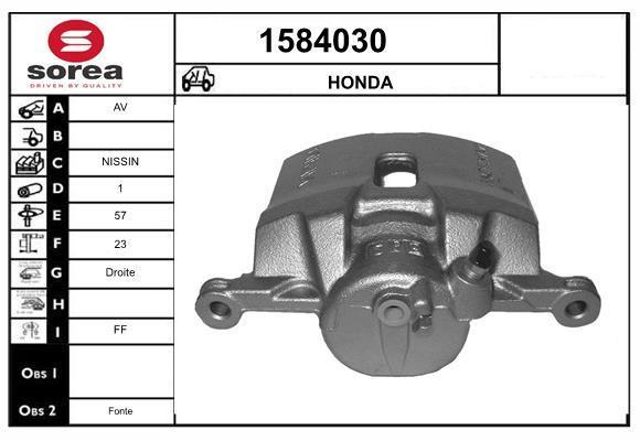 Pinza de freno SNRA ref. 1584030