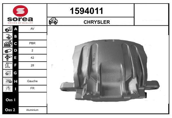 Pinça de travão SNRA ref. 1594011