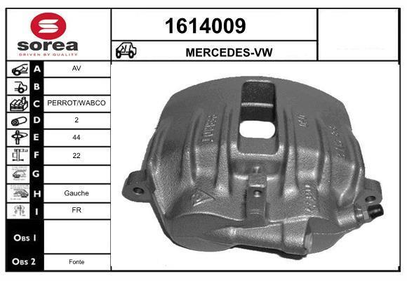 Étrier de frein SNRA ref. 1614009