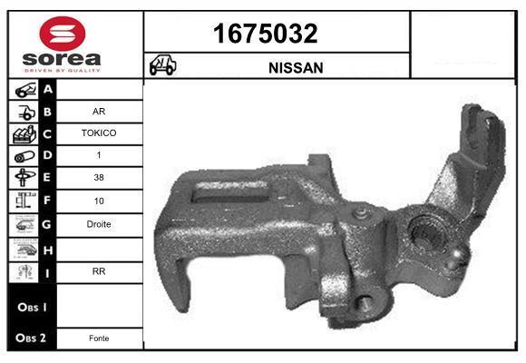 Pinza de freno SNRA ref. 1675032