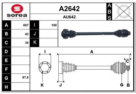 Cardan SNRA A2642