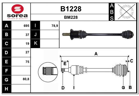 Cardã SNRA B1228