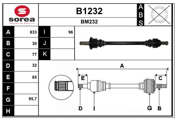 Cardan SNRA B1232