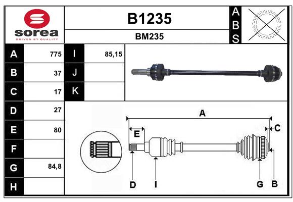 Cardã SNRA B1235